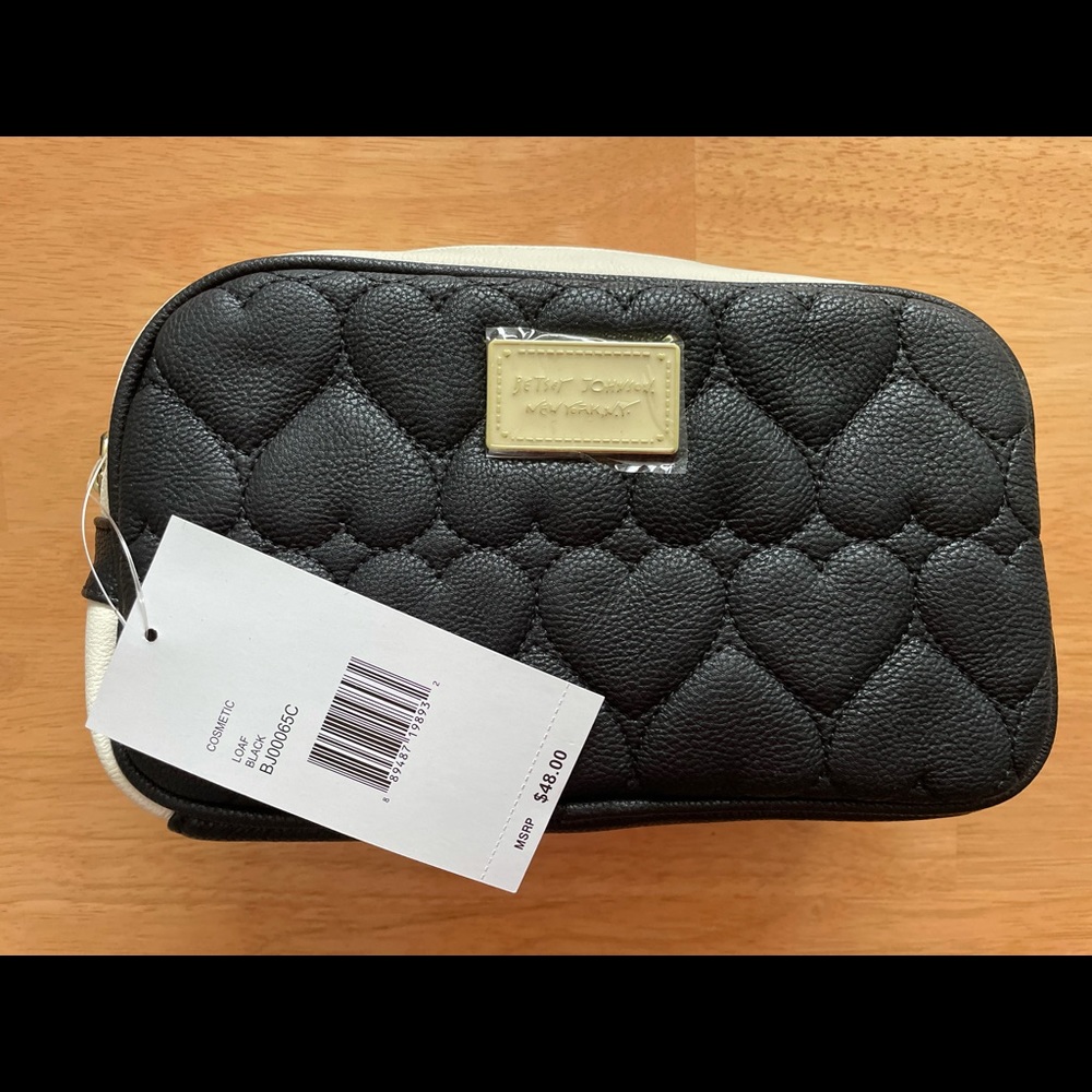 NWT Betsey Johnson Makeup Bag